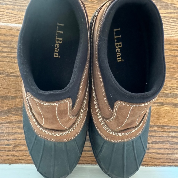 L.L. Bean Storm Chaser Boots Duck Rain Winter Leather Sz 7.5Men / 9.5Women - Picture 7 of 7